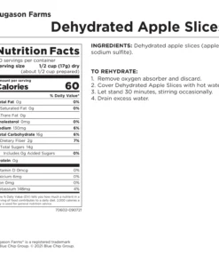 Augason Farms Dehydrated Apple Slices Food & Food Storage 13 Augason Farms Dehydrated Apple Slices Food & Food Storage