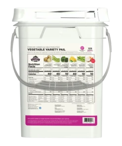 Augason Farms Freeze-Dried Vegetable Variety Pail