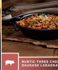 AlpineAire Rustic Three Cheese Sausage Lasagna Backpacking Meals