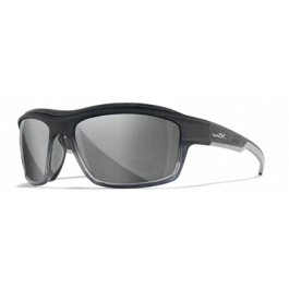 Gear Wiley X Ozone Sunglasses - Grey Silver Flash Lens With Matte Charcoal To Grey Fade Frame 1 Gear Wiley X Ozone Sunglasses - Grey Silver Flash Lens With Matte Charcoal To Grey Fade Frame