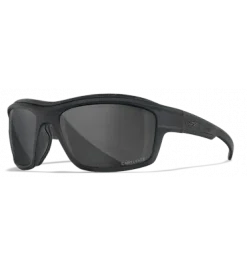 Gear Wiley X Ozone Sunglasses - Matte Black Frame With Captivate Polarized Grey Lenses