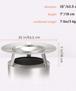 Solo Stove Bonfire Heat Deflector Firepits & Stoves