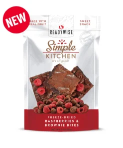 ReadyWise Simple Kitchen Raspberries & Brownie Bites - 6 Pack Food & Food Storage