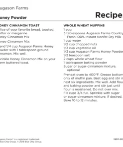 Augason Farms Honey Powder