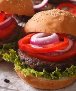 Ready Hour Black Bean Burger #10 Can 6 Ready Hour Black Bean Burger #10 Can