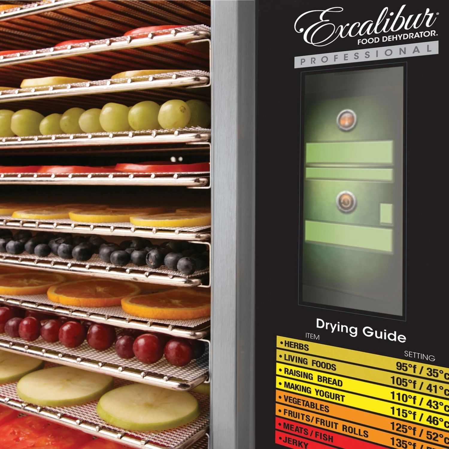 Excalibur 1 Zone - Commercial Dehydrator 3 Excalibur 1 Zone - Commercial Dehydrator