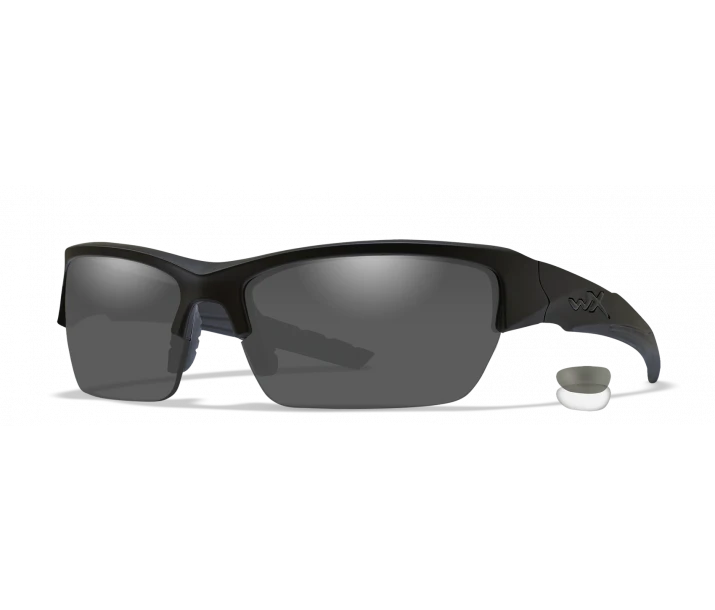 WILEY X VAPOR 2 Lens Pack ~ Smoke Grey - Clear With Matte Black Frame 1 WILEY X VAPOR 2 Lens Pack ~ Smoke Grey - Clear With Matte Black Frame