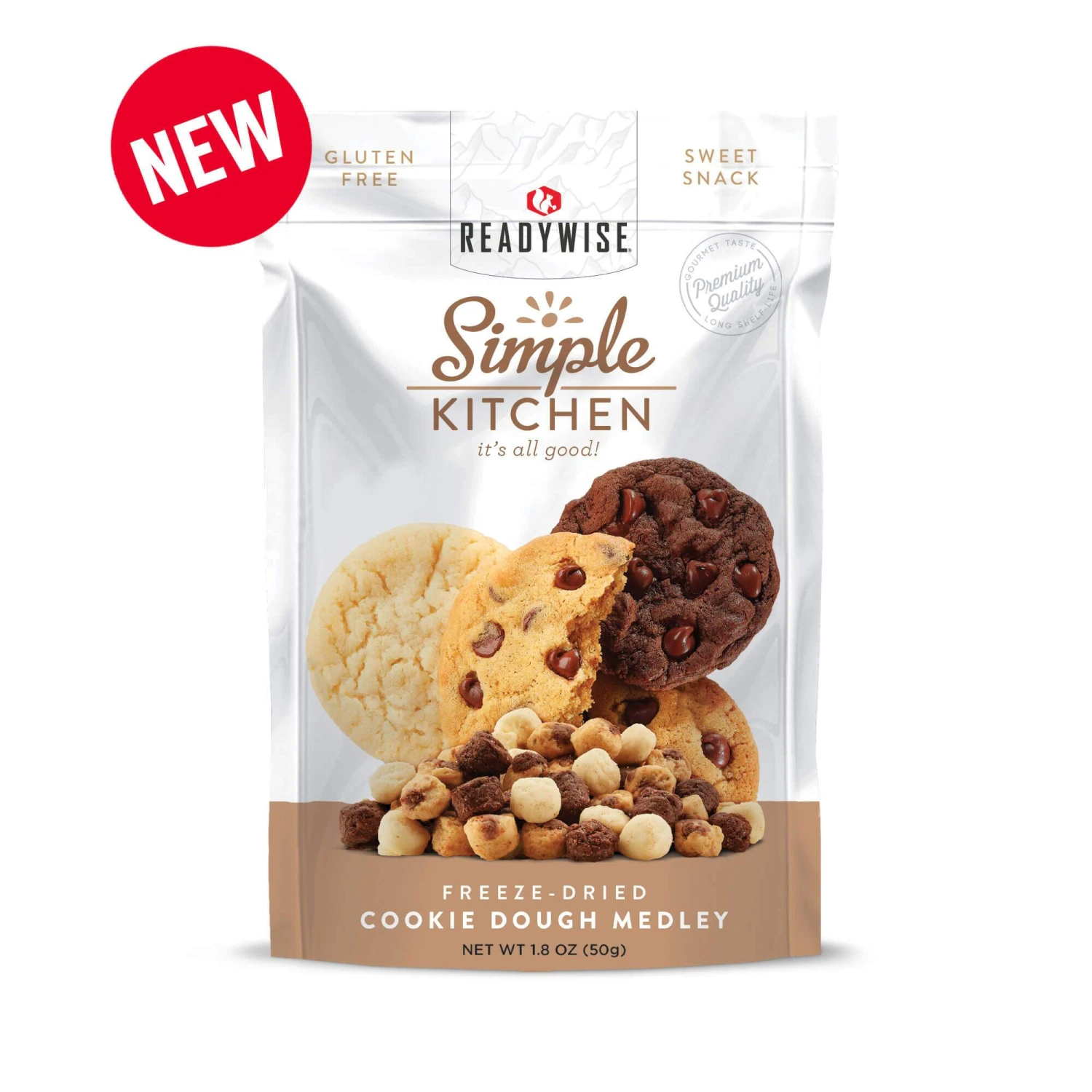 ReadyWise Simple Kitchen Cookie Dough Medley - 6 Pack 3 ReadyWise Simple Kitchen Cookie Dough Medley - 6 Pack