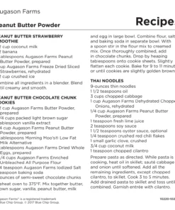 Augason Farms Dehydrated Peanut Butter Powder Food & Food Storage