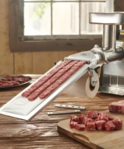 LEM Big Bite Ground Meat Patty, Jerky, Snack Stick Maker Food & Food Storage