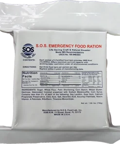 SOS Food Lab Inc SOS Emergency Ration Bar - 3600 Kcal