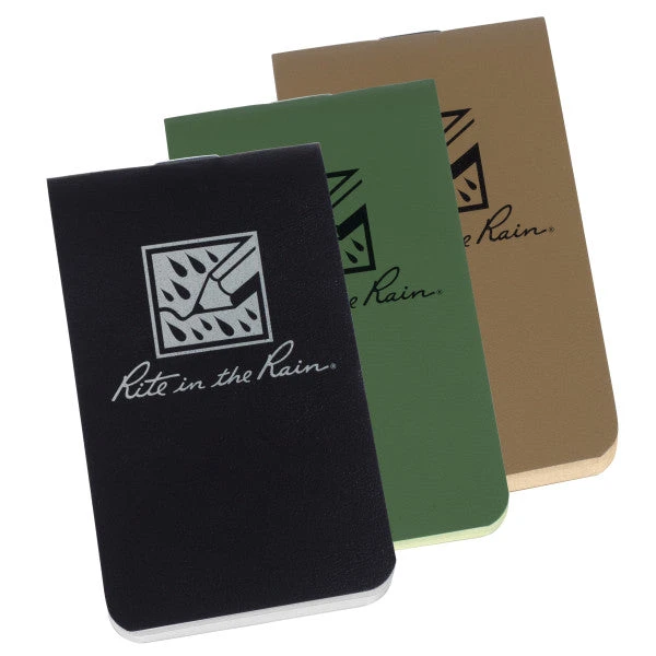 Rite In The Rain Weatherproof On The Go Wallet Notebook 6 Pack 2 Of Each 3 Rite In The Rain Weatherproof On The Go Wallet Notebook 6 Pack 2 Of Each