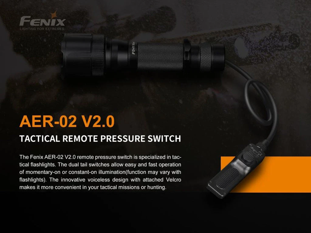 Fenix Lights FENIX AER-02 V 2.0 Remote Pressure Switch 3 Fenix Lights FENIX AER-02 V 2.0 Remote Pressure Switch