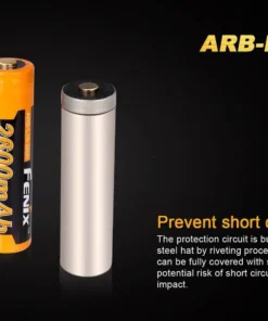 FENIX ARB-L18 2600 18650 LI-ION RECHARGEABLE BATTERY 10 FENIX ARB-L18 2600 18650 LI-ION RECHARGEABLE BATTERY