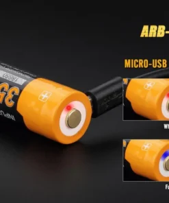 Fenix Lights Fenix ARB-L18 3500U 18650 Li-ion Build-In USB Charging Port Rechargeable Battery 10 Fenix Lights Fenix ARB-L18 3500U 18650 Li-ion Build-In USB Charging Port Rechargeable Battery