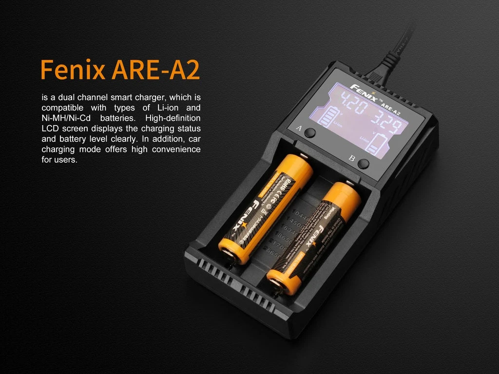 FENIX ARE-A2 SMART BATTERY CHARGER 3 FENIX ARE-A2 SMART BATTERY CHARGER