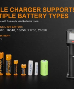 Fenix ARE-D1 Single Bay Smart Battery Charger Fenix Lights
