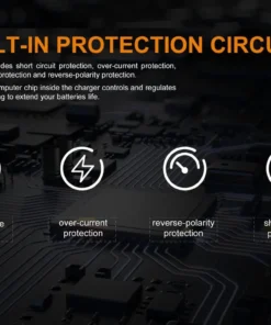 Fenix ARE-D1 Single Bay Smart Battery Charger Fenix Lights