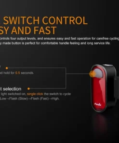 Gear Fenix BC05R Rechargeable Bicycle Tail Light