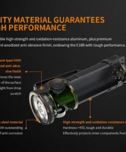 FENIX E18R 750 LUMENS RECHARGEABLE EDC FLASHLIGHT Flashlights 27 FENIX E18R 750 LUMENS RECHARGEABLE EDC FLASHLIGHT Flashlights