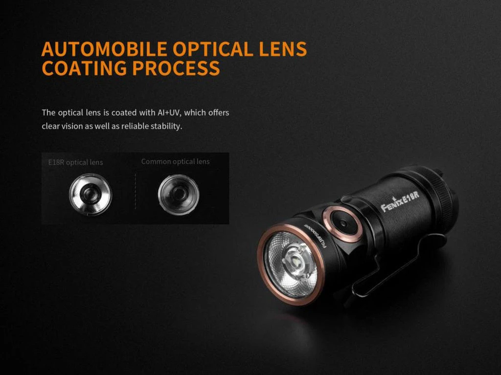 FENIX E18R 750 LUMENS RECHARGEABLE EDC FLASHLIGHT Flashlights 11 FENIX E18R 750 LUMENS RECHARGEABLE EDC FLASHLIGHT Flashlights