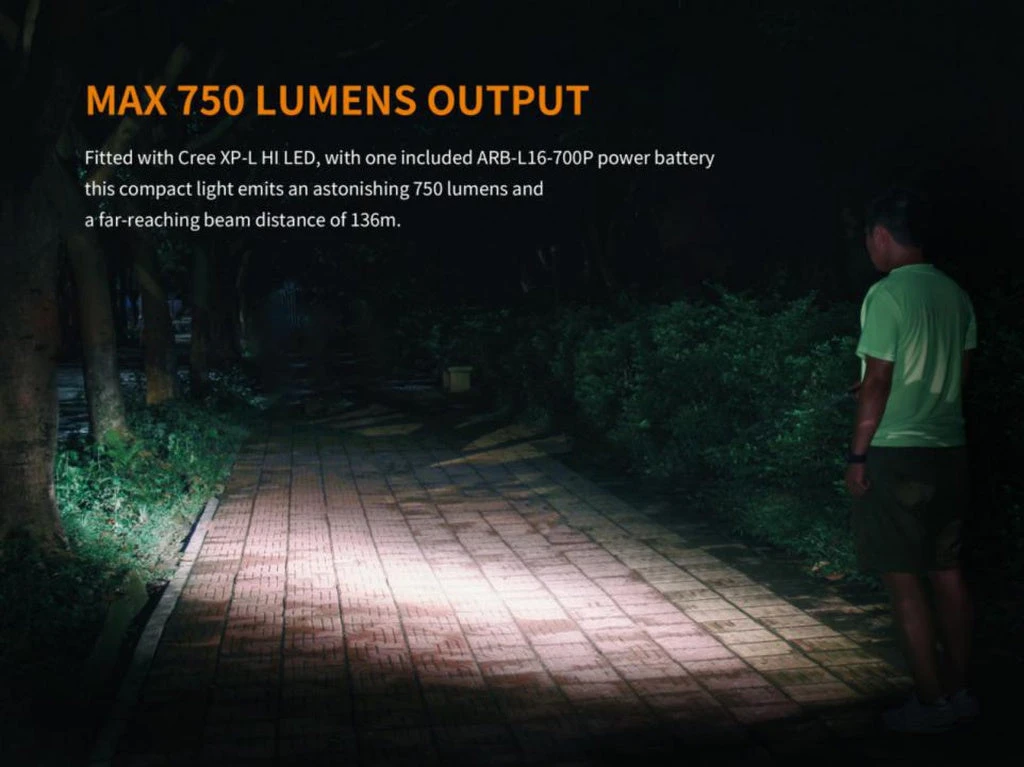 FENIX E18R 750 LUMENS RECHARGEABLE EDC FLASHLIGHT Flashlights 9 FENIX E18R 750 LUMENS RECHARGEABLE EDC FLASHLIGHT Flashlights