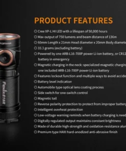 FENIX E18R 750 LUMENS RECHARGEABLE EDC FLASHLIGHT Flashlights 17 FENIX E18R 750 LUMENS RECHARGEABLE EDC FLASHLIGHT Flashlights