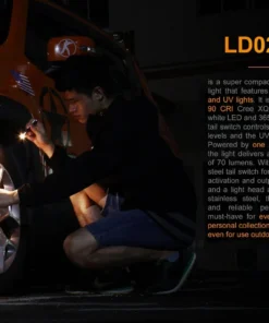 FENIX LD02V2.0 70 LUMENS PENLIGHT WITH UV LIGHT Flashlights