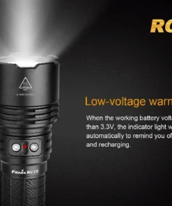 FENIX RC20 1000 LUMENS RECHARGEABLE FLASHLIGHT
