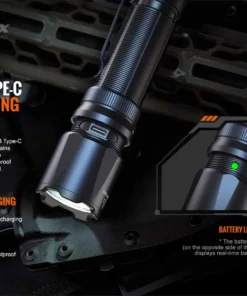 FENIX TK20R V2.0 3000 LUMENS RECHARGEABLE TAC FLASHLIGHT