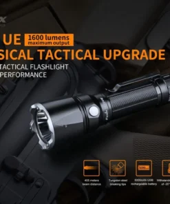 FENIX TK22UE HIGH-PERFORMANCE RECHARGEABLE FLASHLIGHT - 1600 LUMENS