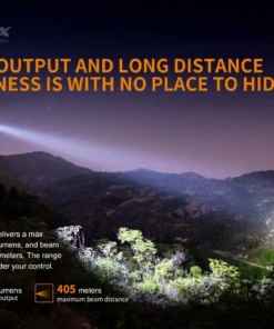 FENIX TK22UE HIGH-PERFORMANCE RECHARGEABLE FLASHLIGHT - 1600 LUMENS