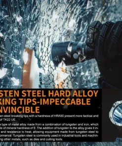 FENIX TK22UE HIGH-PERFORMANCE RECHARGEABLE FLASHLIGHT - 1600 LUMENS