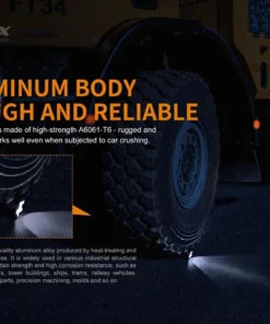 FENIX TK22UE HIGH-PERFORMANCE RECHARGEABLE FLASHLIGHT - 1600 LUMENS