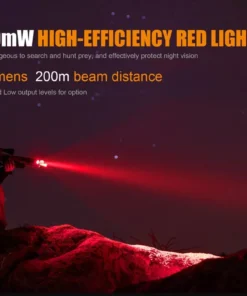 FENIX TK25 RED HUNTING FLASHLIGHT - 1000 LUMENS