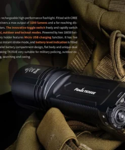 Flashlights FENIX TK35UE 2018 FLASHLIGHT - 3200 LUMENS