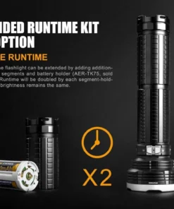 FENIX TK75 2018 FLASHLIGHT - 5100 LUMENS