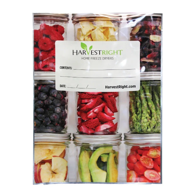 Harvest Right Food & Food Storage 1 Gallon Mylar Bag 10" X 14" 7.0 Mils- 50 Pack 2 Harvest Right Food & Food Storage 1 Gallon Mylar Bag 10" X 14" 7.0 Mils- 50 Pack