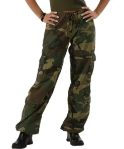 Rothco Women's Camo Vintage Paratrooper Fatigue Pants
