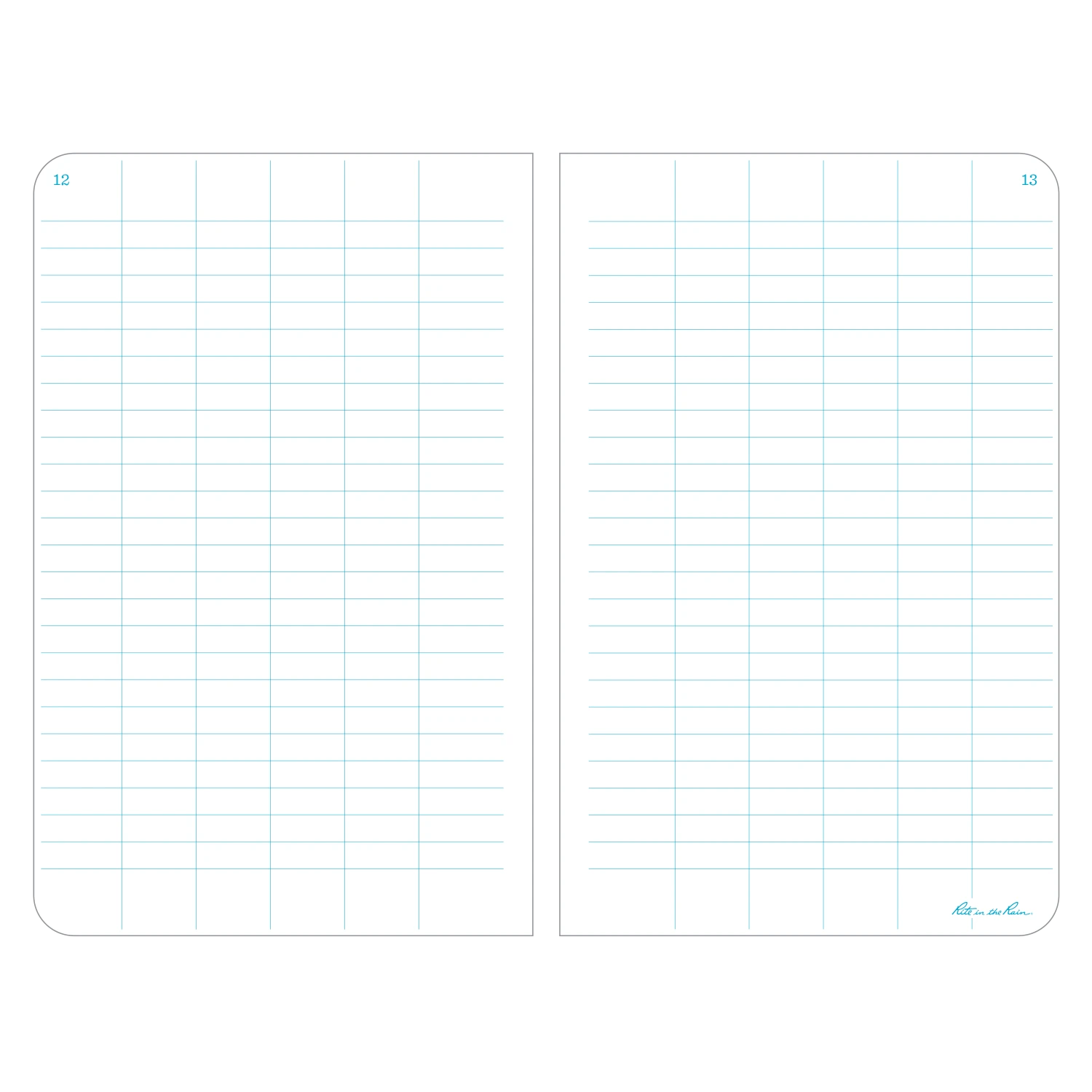 Waterproof Notebooks Rite In The Rain Weatherproof Hard Cover Notebook, 4.75 In. X 7.5 In. Level Pattern 2 Waterproof Notebooks Rite In The Rain Weatherproof Hard Cover Notebook, 4.75 In. X 7.5 In. Level Pattern