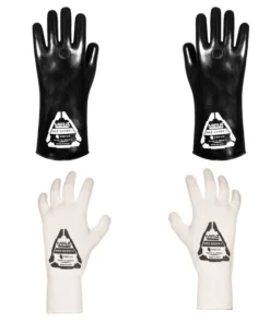 MIRA Safety HAZ-GLOVES - Butyl Gloves For CBRN Protection Gas Masks & HAZMAT Suits
