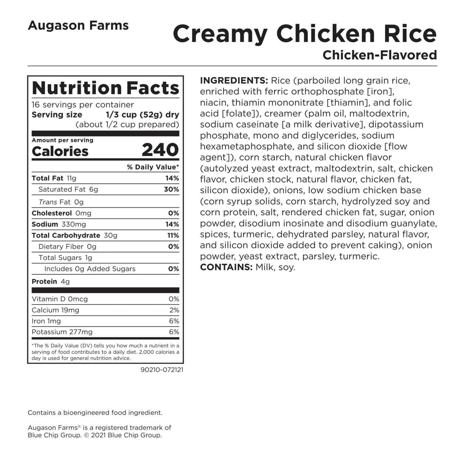 Food & Food Storage Augason Farms Creamy Chicken Rice Super Pouch 5 Food & Food Storage Augason Farms Creamy Chicken Rice Super Pouch
