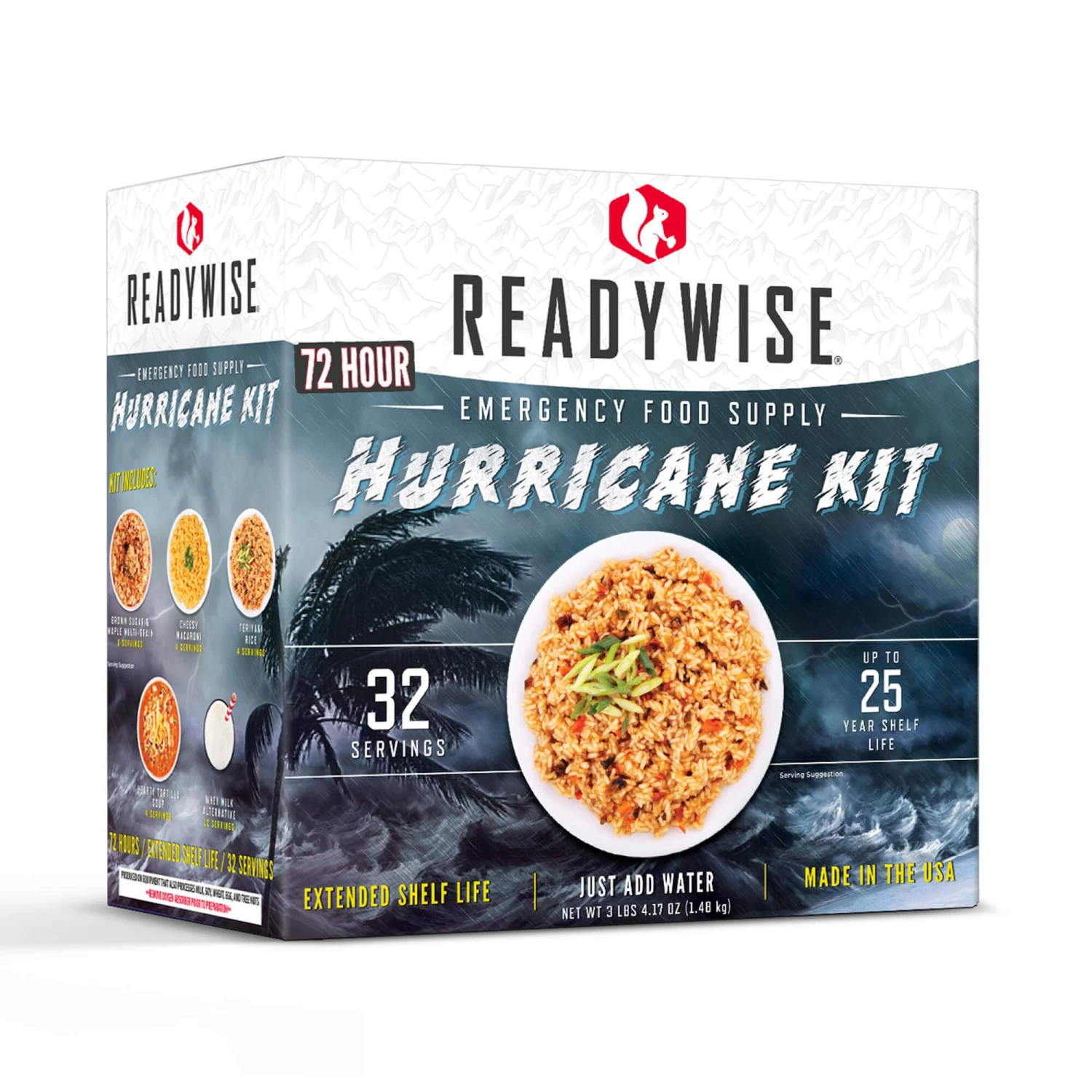 Food & Food Storage ReadyWise Limited Edition 72 Hour Hurricane Emergency Food Kit 2 Food & Food Storage ReadyWise Limited Edition 72 Hour Hurricane Emergency Food Kit