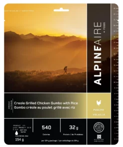 Backpacking Meals AlpineAire Creole Grilled Chicken Gumbo With Rice
