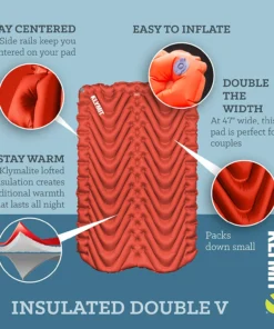 Klymit Insulated Double V Sleeping Pad 13 Klymit Insulated Double V Sleeping Pad