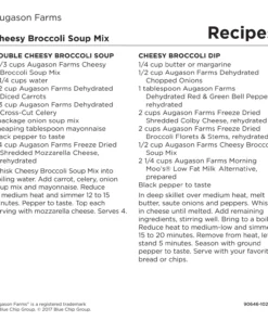 Augason Farms Cheesy Broccoli Soup Mix