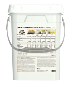 Augason Farms Emergency Food Supply Lunch & Dinner Pail