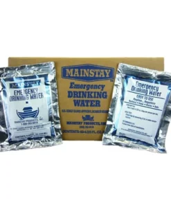 Drinks Mainstay Emergency Drinking Water - 125 ML Packet (Case Of 60)
