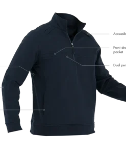 FIRST TACTICAL MEN'S COTTON JOB SHIRT QUARTER ZIP 5 FIRST TACTICAL MEN'S COTTON JOB SHIRT QUARTER ZIP