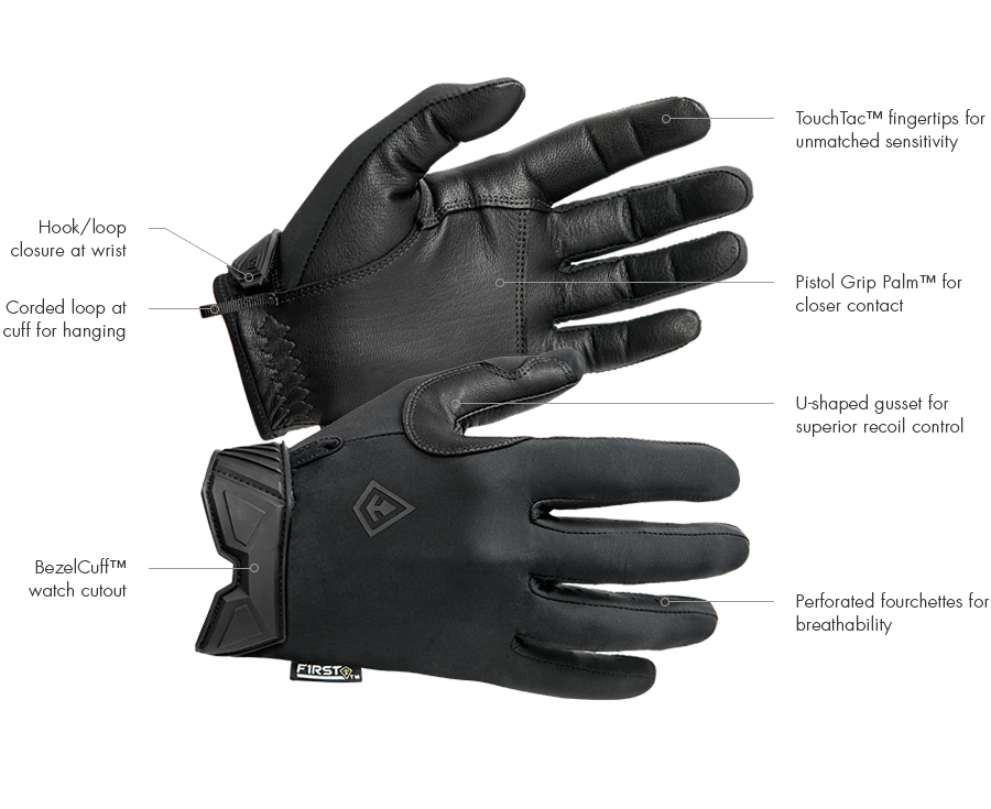 FIRST TACTICAL MEN'S LIGHTWEIGHT PATROL GLOVE 6 FIRST TACTICAL MEN'S LIGHTWEIGHT PATROL GLOVE